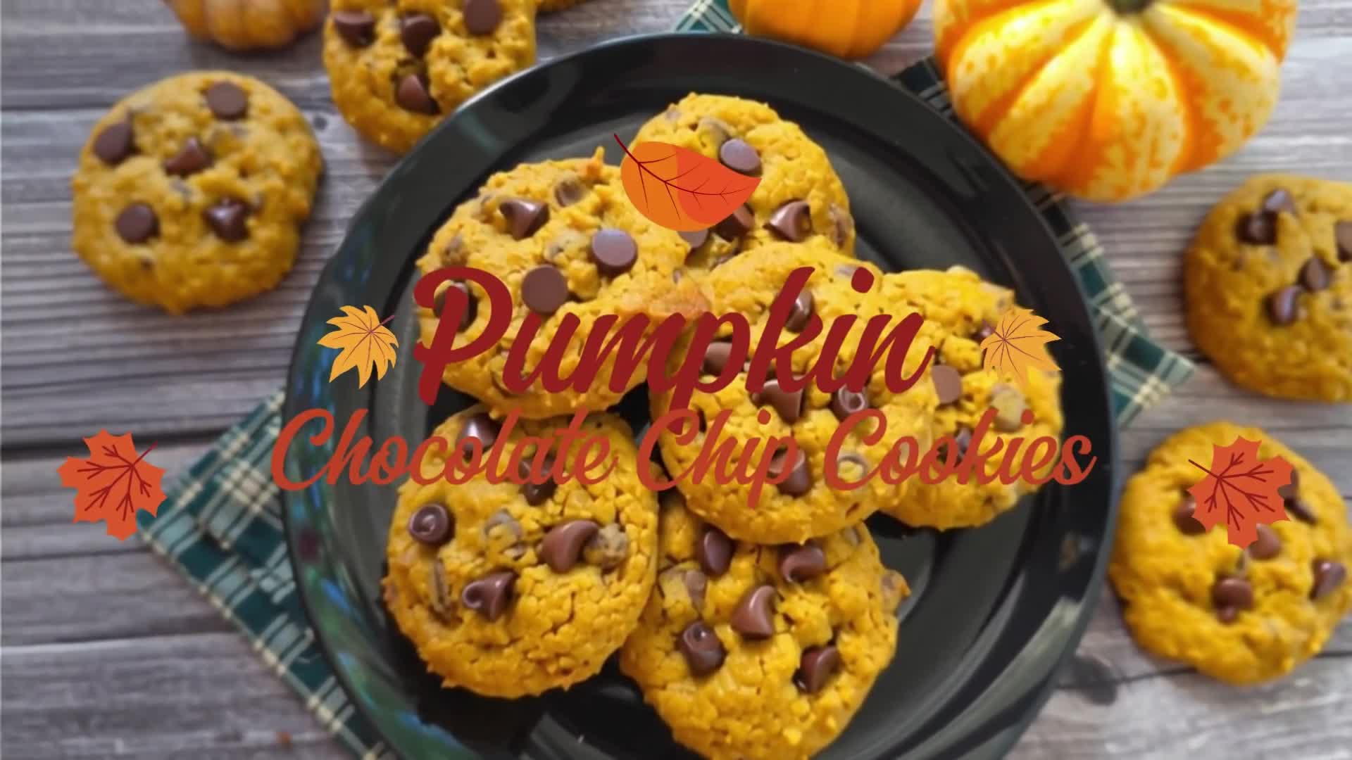 Video thumbnail for Pumpkin Chocolate Chip Cookies | Soft, Spiced & Perfect for Fall