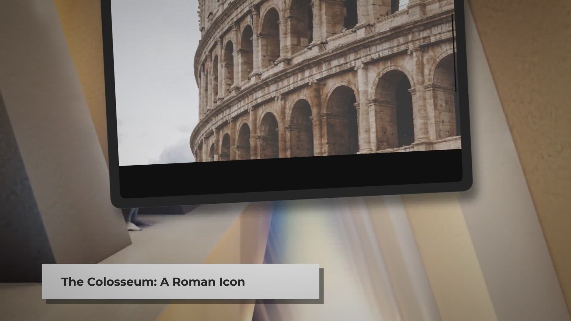 Video thumbnail for The Colosseum: Rome's Iconic Amphitheater
