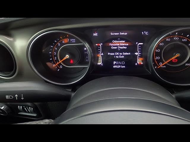 Video thumbnail for How to Adjust Functions Displayed on Instrument Cluster in Jeep Wrangler IV ( 2018 – now )