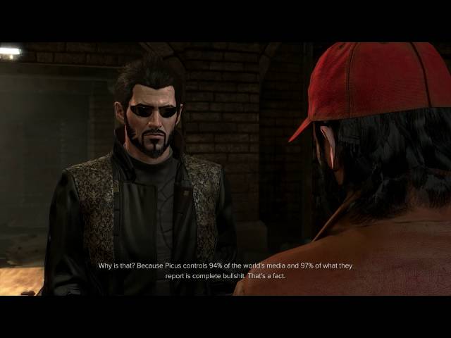 Video thumbnail for Deus Ex: Mankind Divided - Samizdat: Return The Dirt on Picus To K (Give Evidence) Dialogue Choices