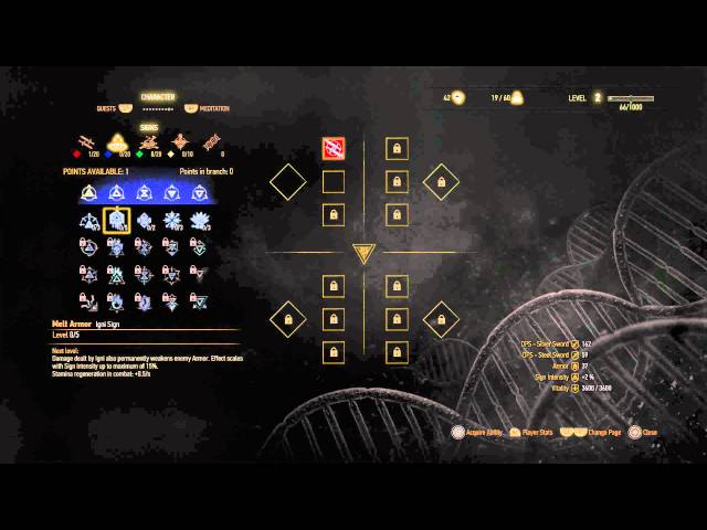 Video thumbnail for The Witcher 3: Wild Hunt - White Orchard: Ability Point Spent on "Melt Armor" (Igni Sign Upgrade)
