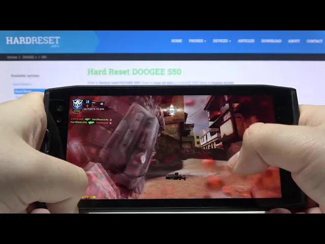 Video thumbnail for Call of Duty on Doogee S50 - COD Quality Performance