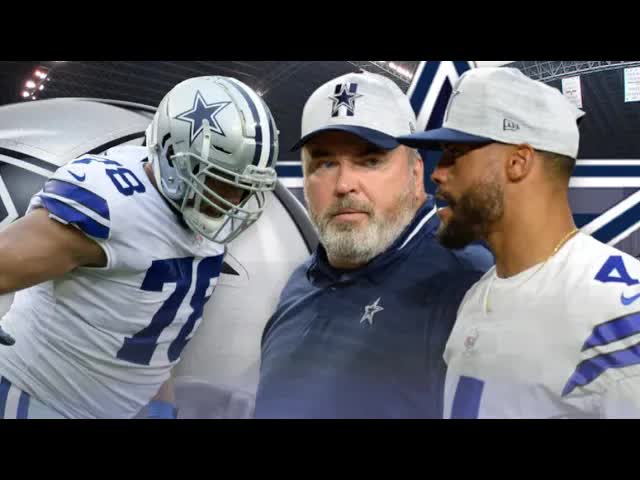Video thumbnail for law nation sports: cowboys mike mccarthy's plan for dak prescott, offensive line & nfl draft strategy