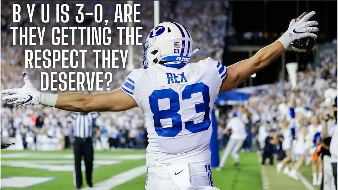 Video thumbnail for The Monty Show: Is BYU Football Legit After a 3-0 Start Against PAC-12 Opponents?