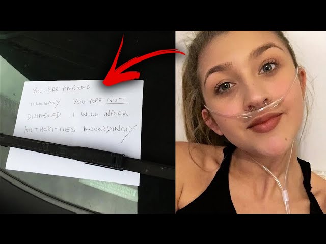 Video thumbnail for Girl Parks In Handicap Spot, Amazed When She Sees The Note Left On Her Windshield