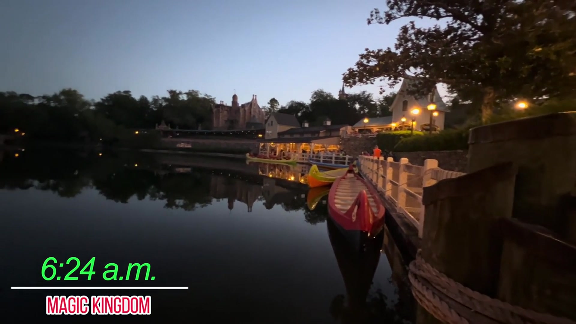 'Video thumbnail for Secret Cast Member Canoe Races at Magic Kingdom'