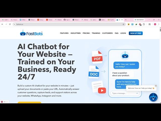 Video thumbnail for Build a WhatsApp Chatbot in 2 Minutes With No Coding