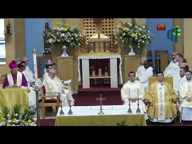 Video thumbnail for Homilía de monseñor Silvio Báez durante la primera misa como sacerdote de Cristhian Mendieta