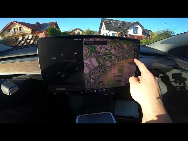 Video thumbnail for How to Locate Chargers in Map in Tesla Model Y ( 2020 - now ) | Charge Tesla