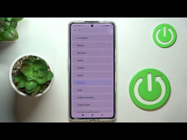 Video thumbnail for How to Change System Language on XIAOMI Poco F4 GT - Change Device Language