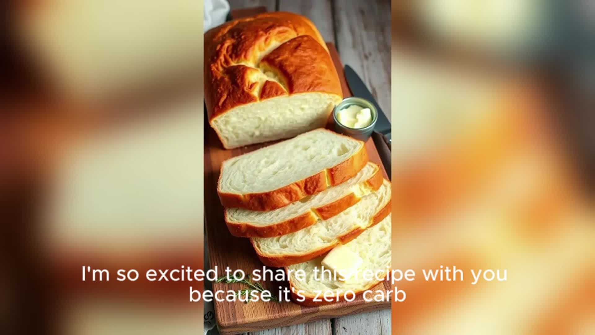 Video thumbnail for Zero Carb Yogurt Bread Recipe