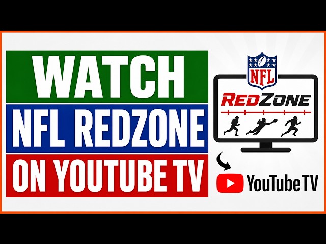Video thumbnail for How To Watch NFL Red Zone On YouTube TV? [in 2026]