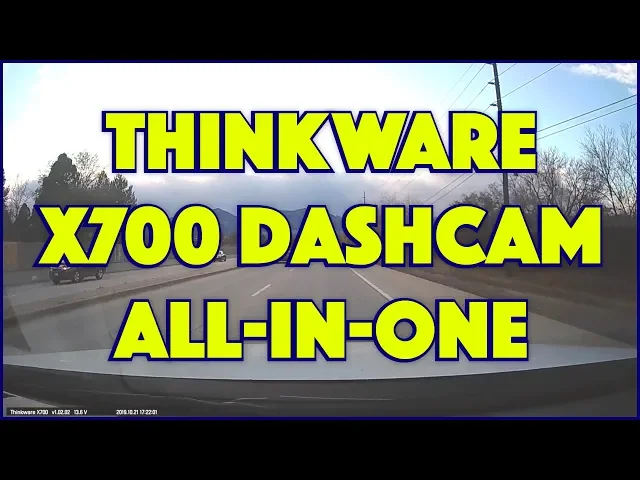 Video thumbnail for Thinkware X700 Dashcam REVIEW