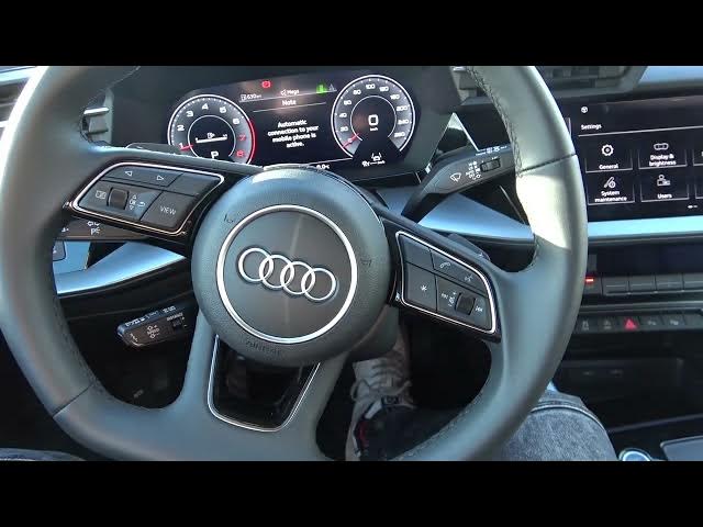 Video thumbnail for How to Enable or Disable Rear Sprinklers in Audi A3 8Y (2020 - ...) - Turn Rear Sprinklers On or Off