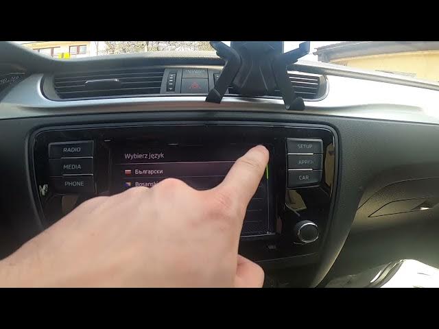 Video thumbnail for How to Change System Language in Skoda Rapid II ( 2012 – 2019 )