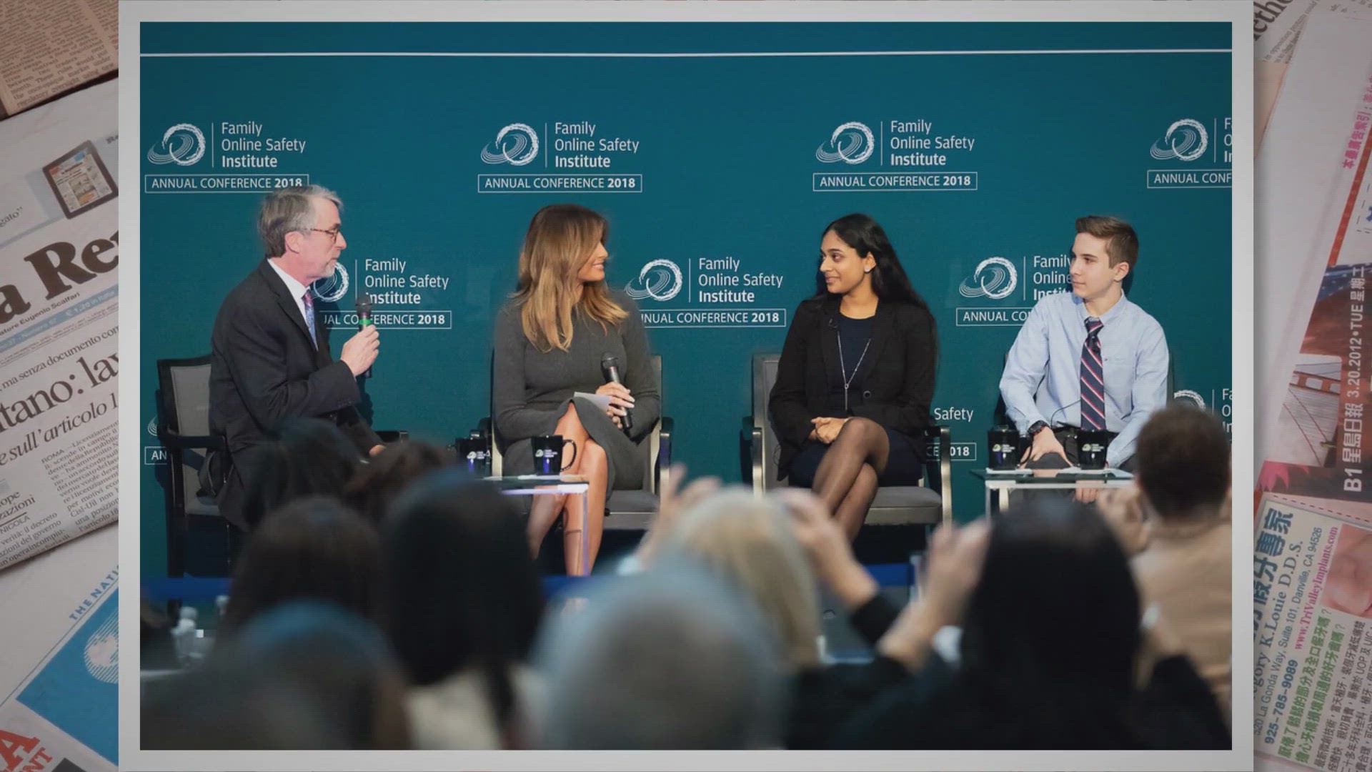 Video thumbnail for Varadkar criticises mainstream media for ‘advertising harmful content’ online