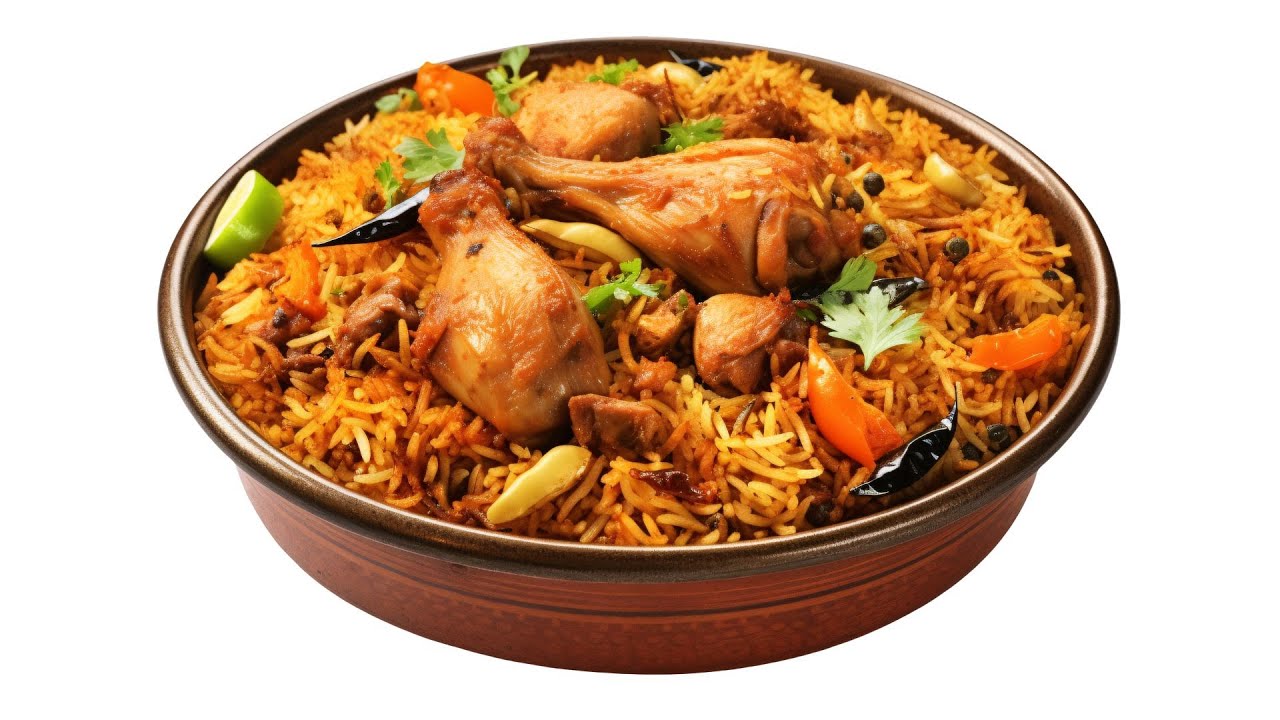 'Video thumbnail for Authentic Chicken Biryani Recipe - video blog'