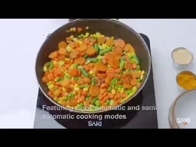 Video thumbnail for SAKI Induction Cooktop