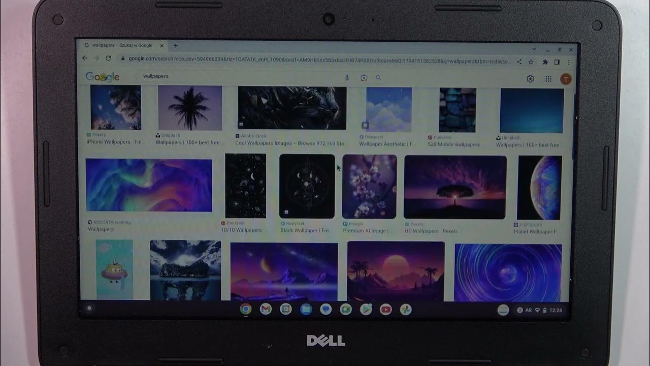 Video thumbnail for How to Change Wallpaper on Dell Chromebook 11 – Refresh Desktop Look