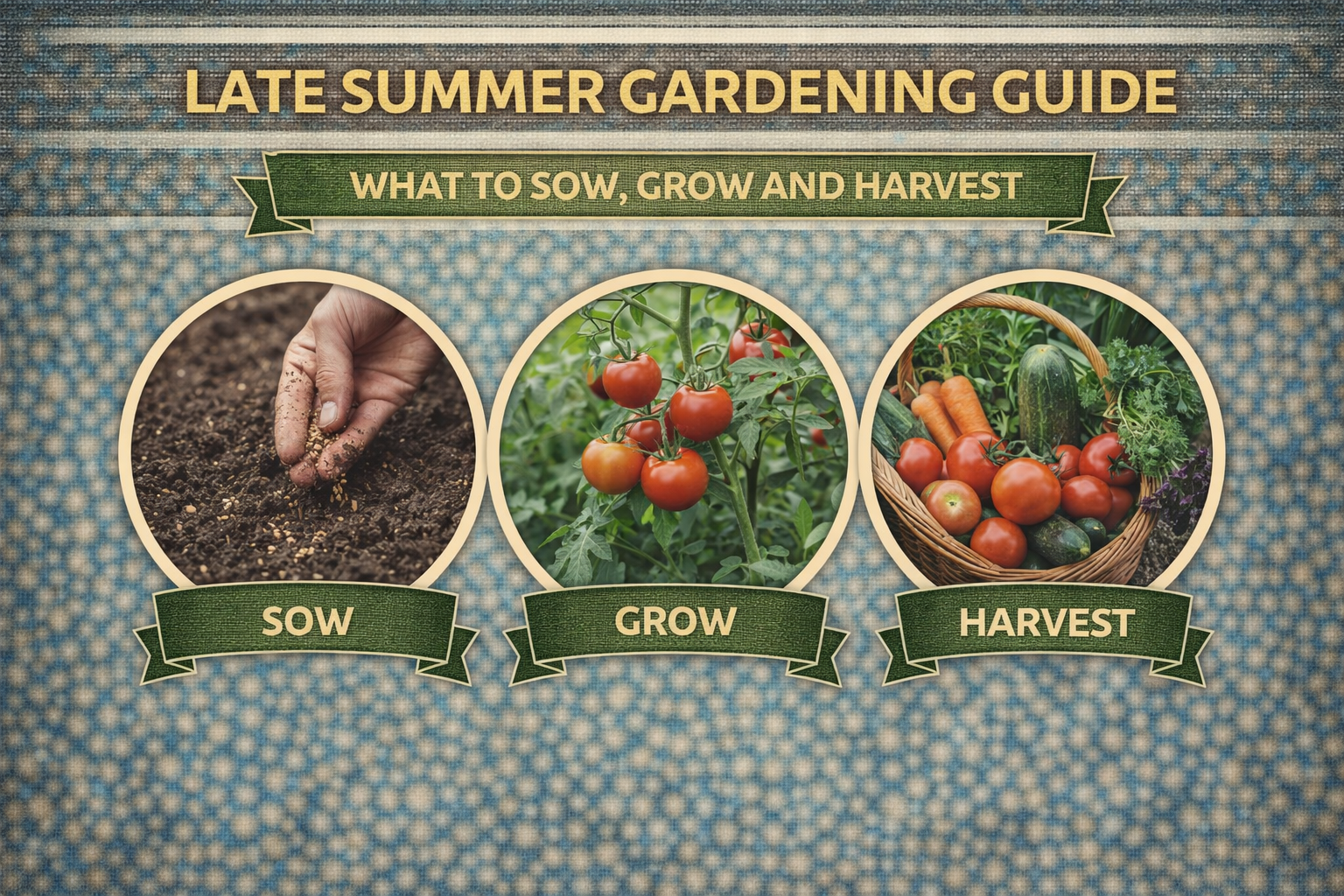 Video thumbnail for Late Summer Gardening Guide | What to Sow, Grow and Harvest