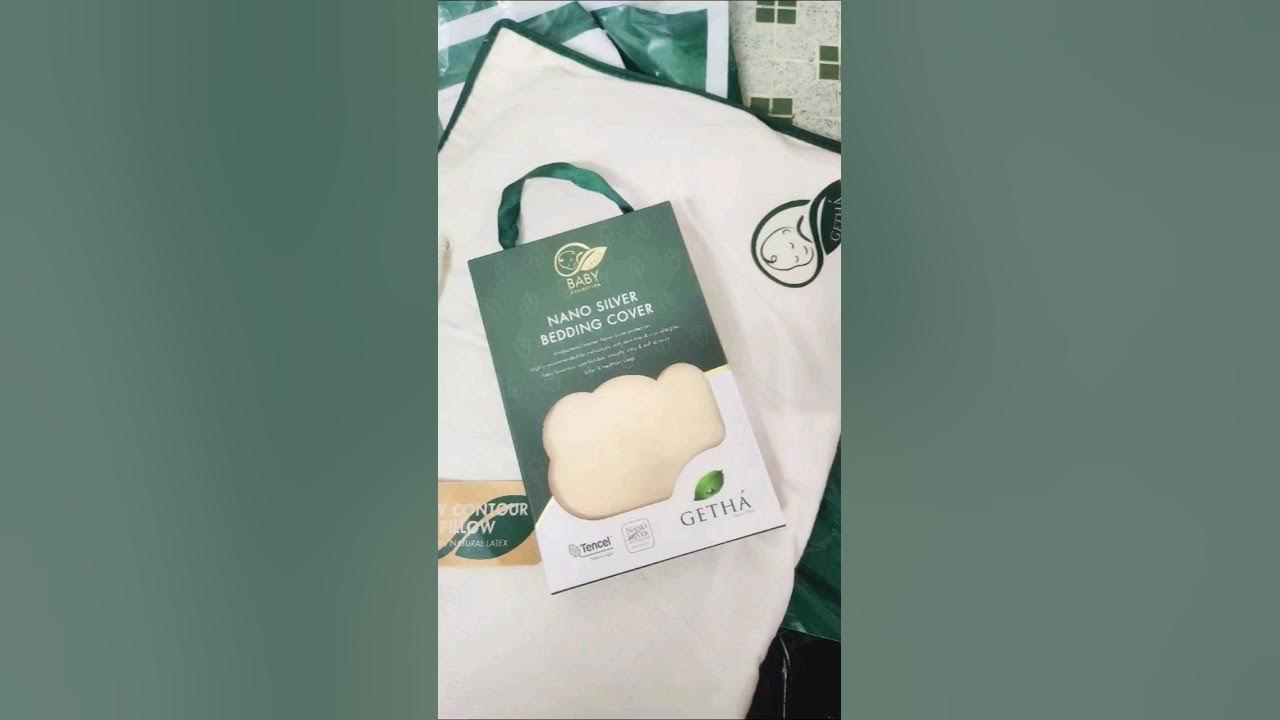 Video thumbnail for Unbox Getha Contour Baby Pillow and Pillow Case