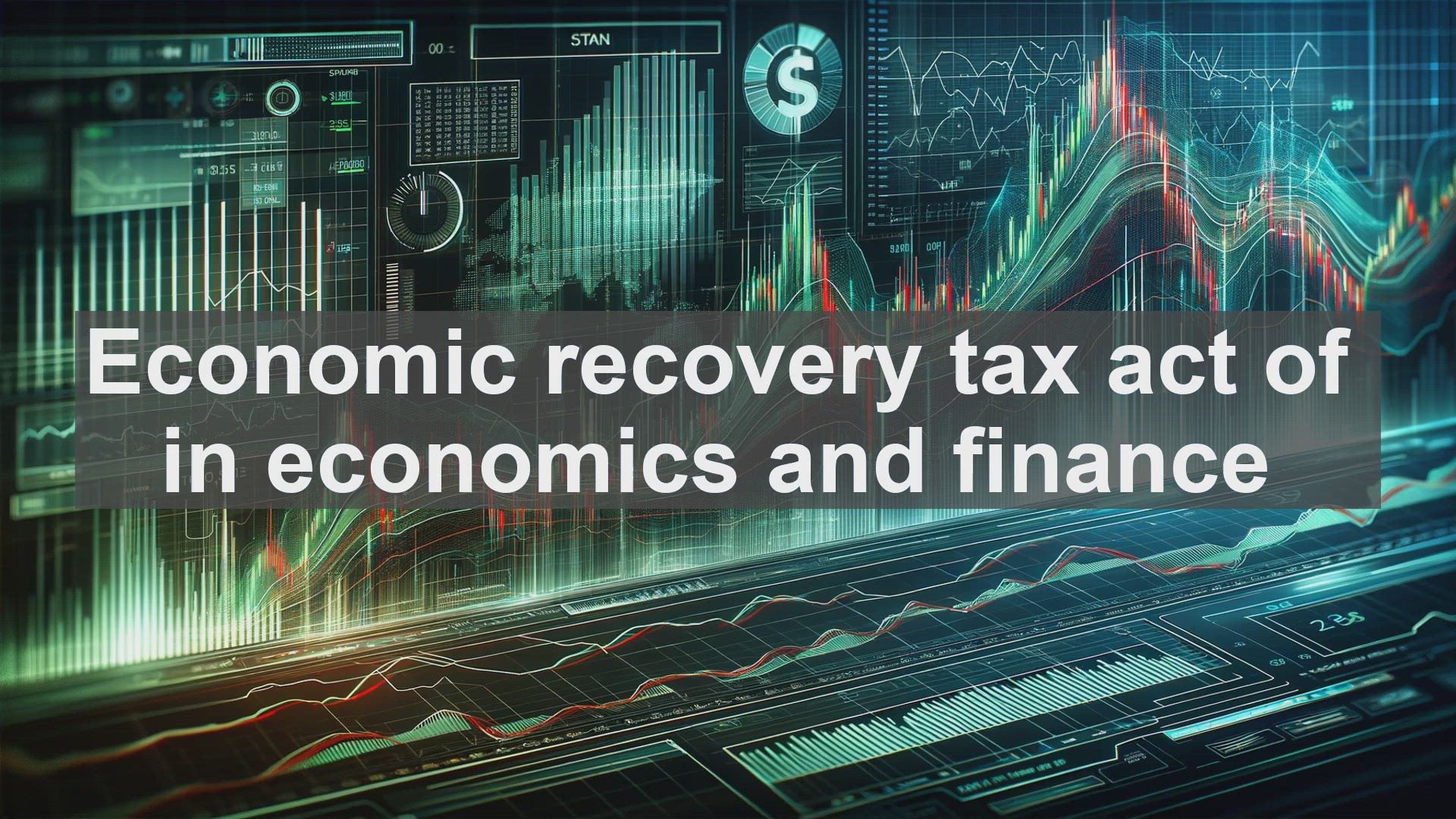'Video thumbnail for Economic recovery tax act of in economics and finance'