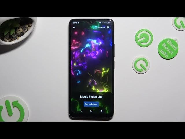 Video thumbnail for How to Download and Apply Live Wallpaper (Magic Fluids Free) on TCL 406