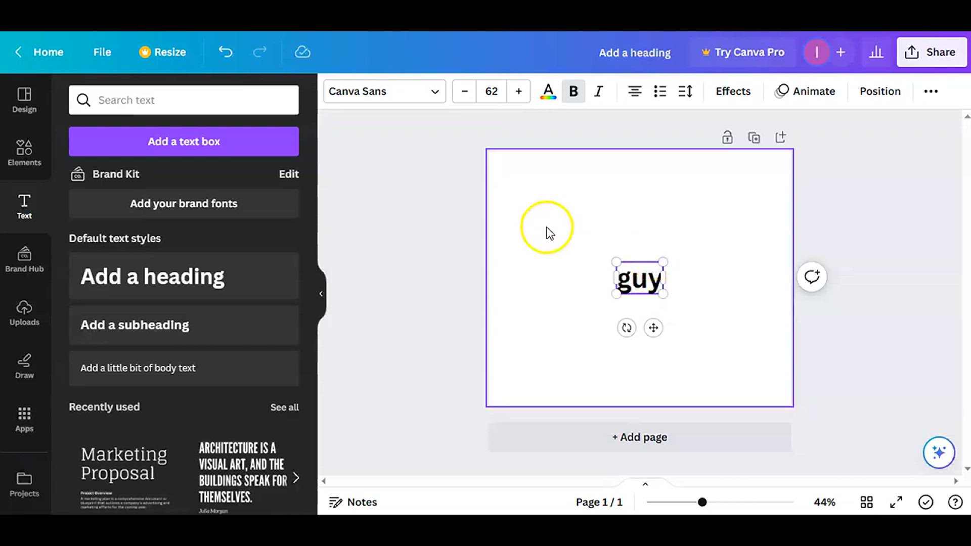 'Video thumbnail for How to create Inner Shadow Text Effect in Canva #easycanva #canva tutorial'