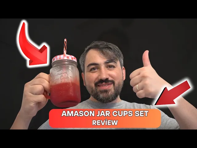 Video thumbnail for Mason Jar Cups Set Review: Classic Charm for Your Drinks
