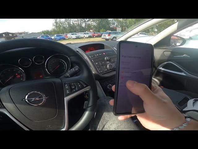 Video thumbnail for How to Pair Smartphone with System via Bluetooth in Opel Zafira C ( 2011 – 2019 )