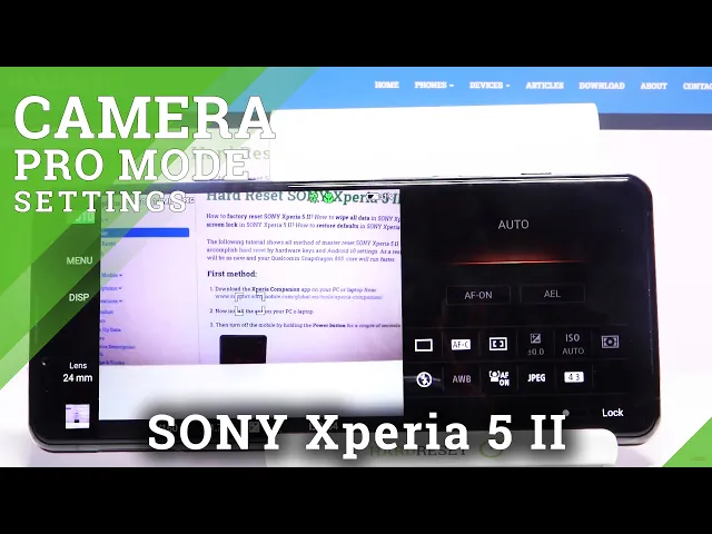 Video thumbnail for How to Activate Camera Pro Mode on SONY Xperia 5 II – Advanced Camera Settings