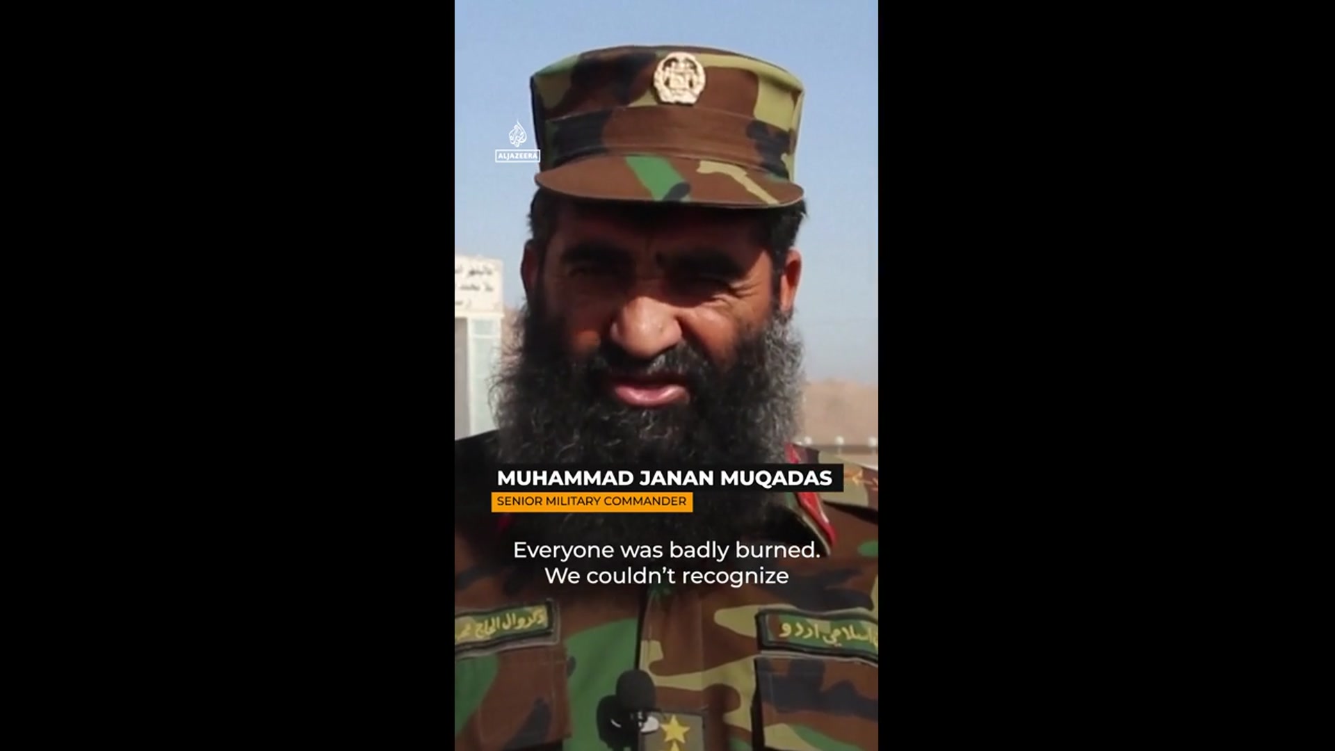 'Video thumbnail for Bus crash fire kills dozens of Afghans deported from Iran'