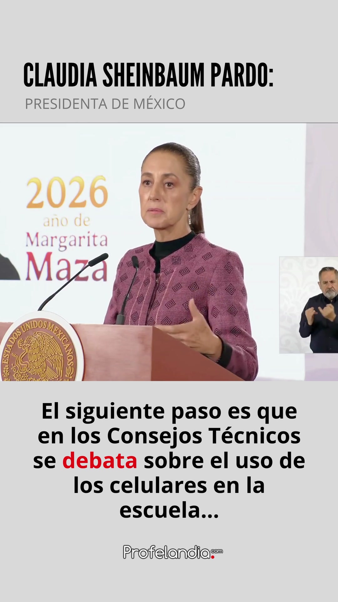 Video thumbnail for ¿Se acabaron los celulares en las escuelas? Esto dijo Sheinbaum