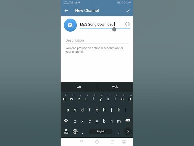 Video thumbnail for create telegram channel