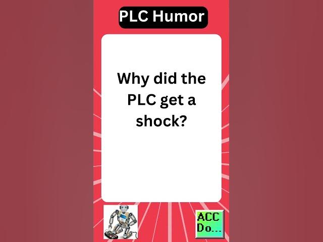'Video thumbnail for PLC Humor get a shock...'