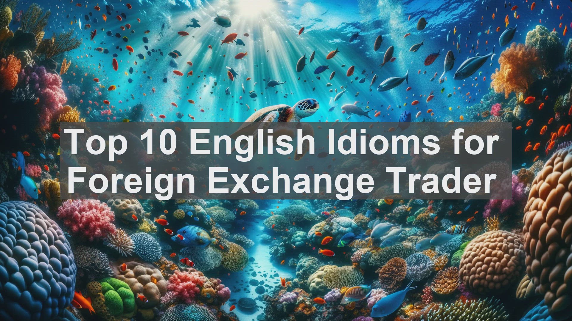 'Video thumbnail for Top 10 English Idioms for Foreign Exchange Trader'