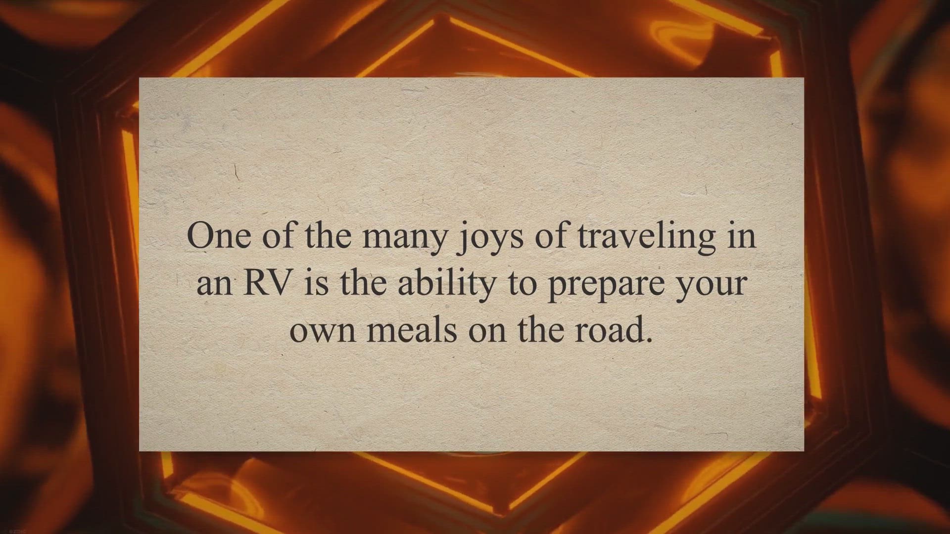 'Video thumbnail for RV Cooking: Delicious and Easy Recipes for the Road'