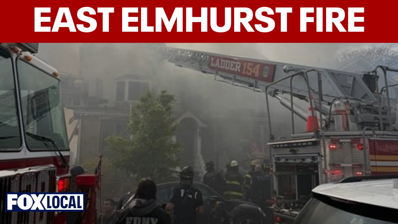 Video thumbnail for At least 12 firefighters injured in East Elmhurst, Queens fire