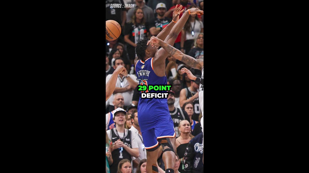 Video thumbnail for OG Anunoby Is Already “Over” His Iconic Knicks Championship Moment