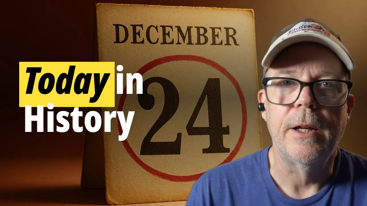 Video thumbnail for Today in history for Dec. 24