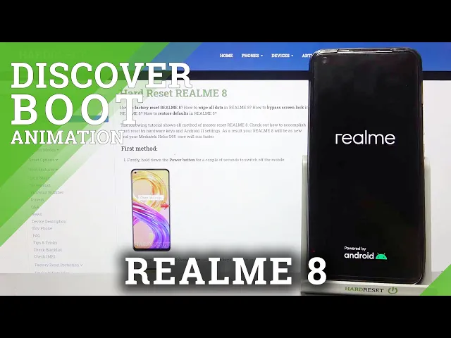 Video thumbnail for REALME 8 Boot Animation | Startup Sound