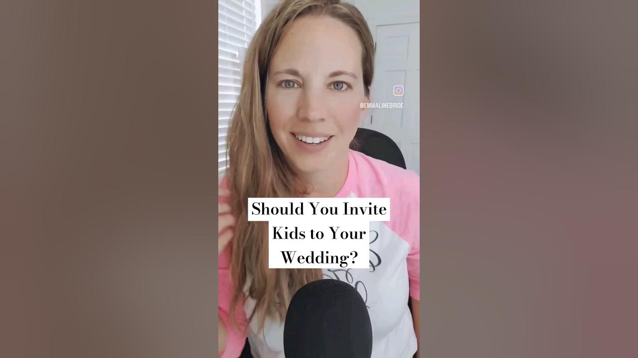 Video thumbnail for Should You Invite Kids to Your Wedding?