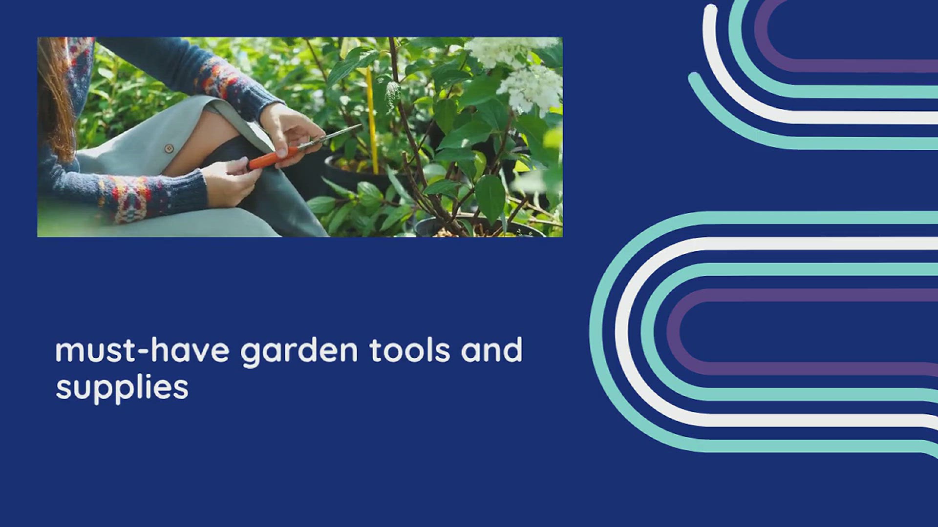 'Video thumbnail for Essential Garden Tools and Supplies'