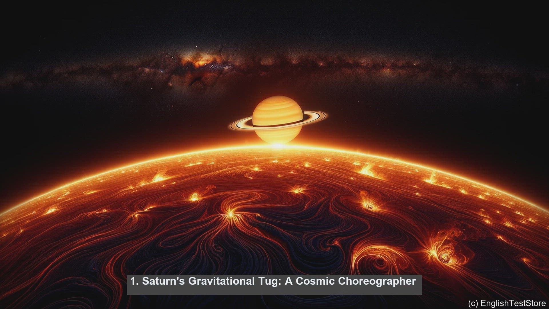 'Video thumbnail for 10 Things You Didn't Know About Saturn's Influence on Comet Orbits'