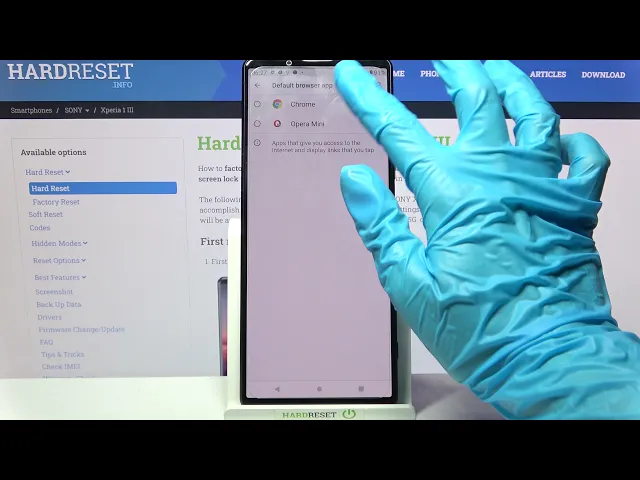 Video thumbnail for How to Change Default Apps on SONY Xperia 1 III – Manage Default Applications