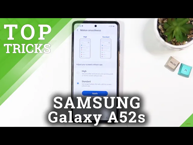 Video thumbnail for SAMSUNG Galaxy A52s Top Tricks