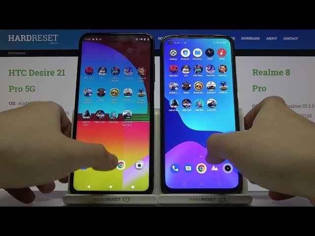 Video thumbnail for Which Phone is Faster? HTC Desire 21 Pro 5G vs Realme 8 Pro Apps Open Test - Performance Benchmark