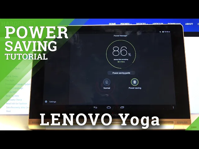 Video thumbnail for How to Save Power in LENOVO Yoga - Power Saving Mode