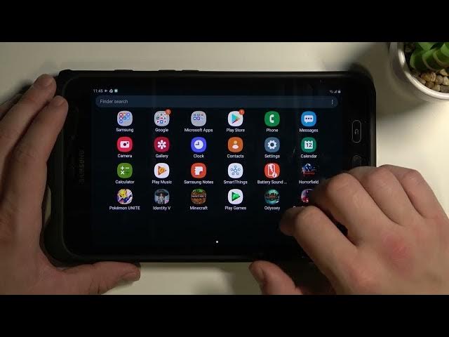 Video thumbnail for How to Hidde Pattern Line on SAMSUNG Galaxy Tab Active2 - Change Pattern Line Visibility
