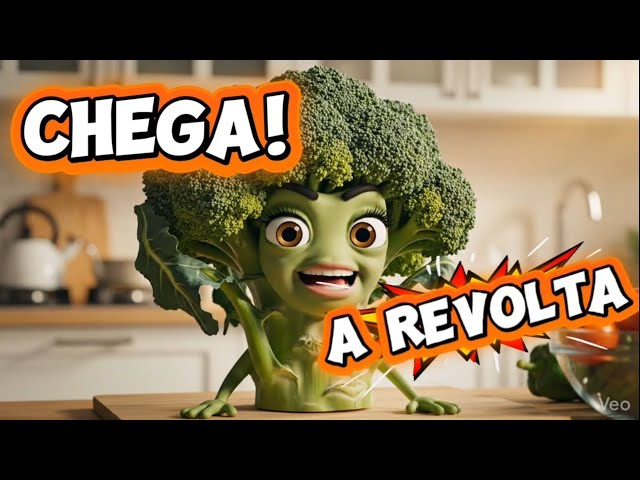 Video thumbnail for A REVOLTA DOS VEGETAIS | Brócolis, Cenoura e Alho FALAM a Verdade 🤣🥦